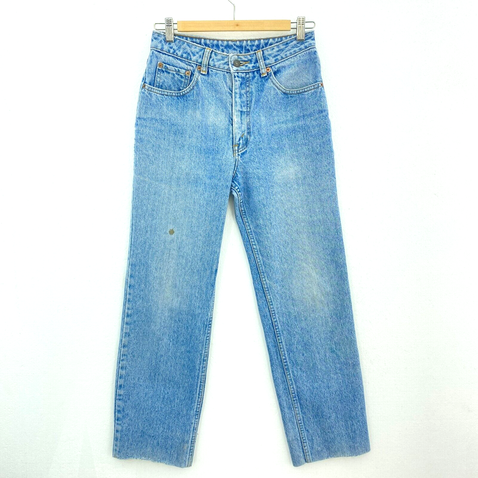 Levi's 609 Women's Vintage Medium Wash Blue Jeans Size 26 x 27 Straight