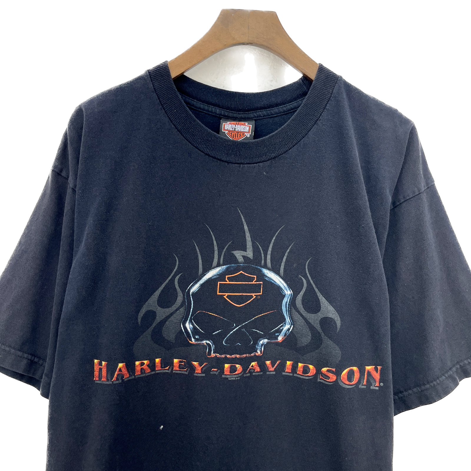 Harley Davidson Motorcycle 2006 Santa Fe New Mexico Black T-shirt Size XL