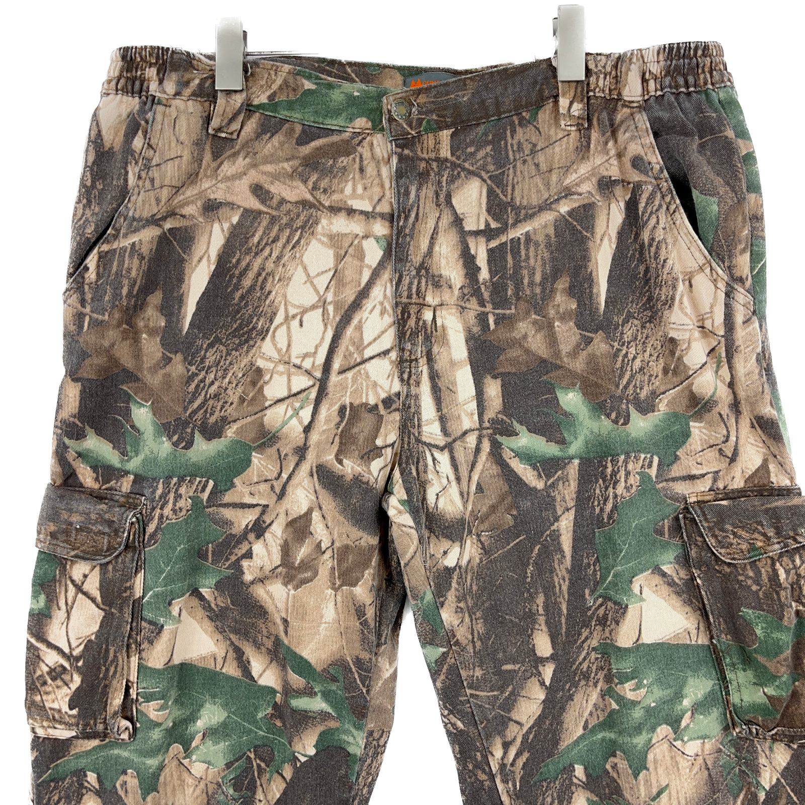 Real Tree Print Hunting Outdoors Cargo Lightweight Pants Size XL