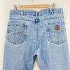 Carhartt Light Wash Blue Vintage Jeans Size 35 x 29