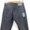 Levi's 511 Dark Wash Black Denim Straight Jeans Size 30