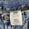 Levi's 505 Relaxed Fit Medium Wash Blue Denim Shorts Size 31