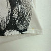 Adidas Tennis All Over Print White T-shirt Size M Single Stitch Tee
