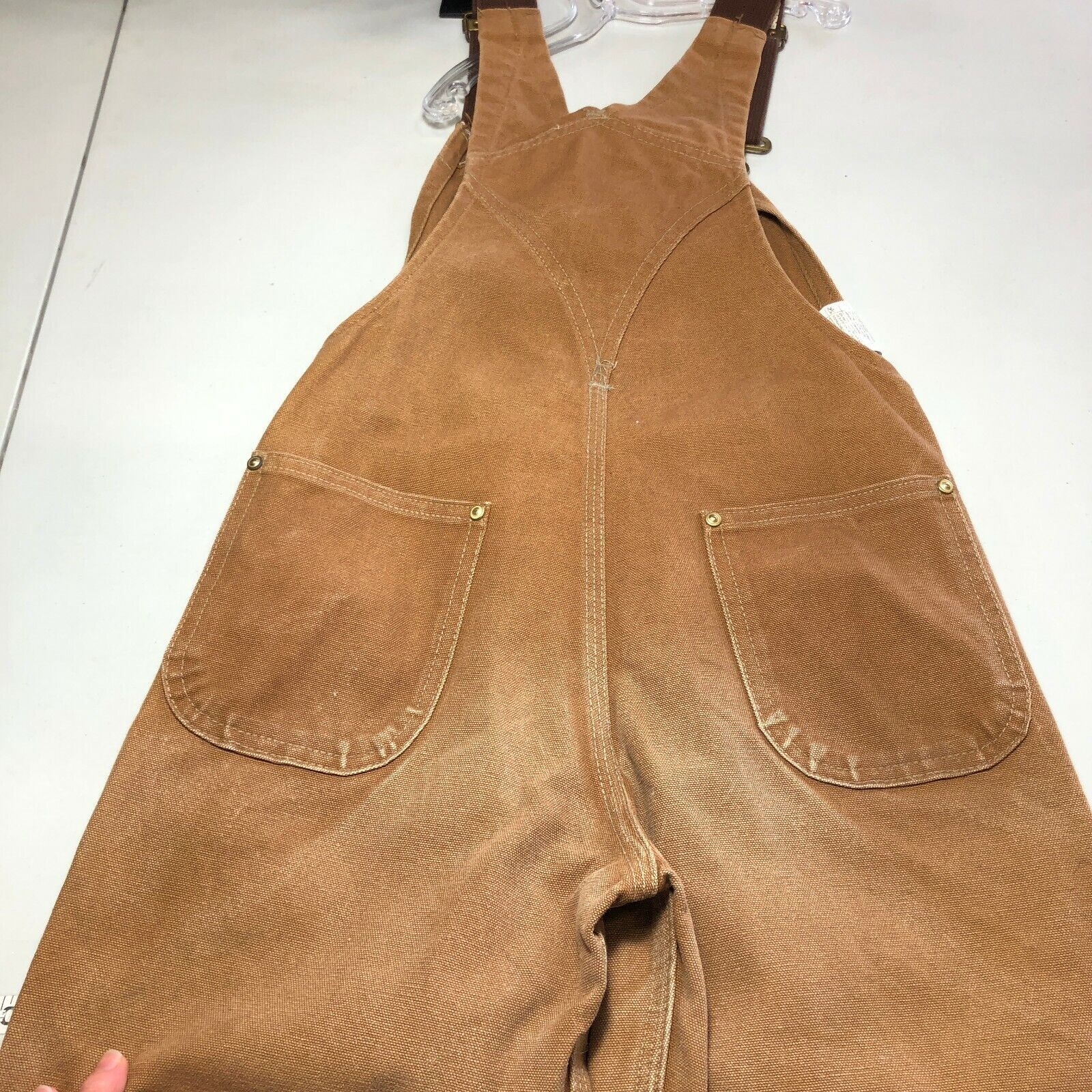 Carhartt Kids' Vintage Brown Overall Size M 90s