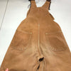 Carhartt Kids' Vintage Brown Overall Size M 90s