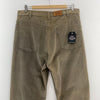 Levis Regular Fit Tapered Leg Tan Corduroy Pant Size 35 x 34 Silver Tab