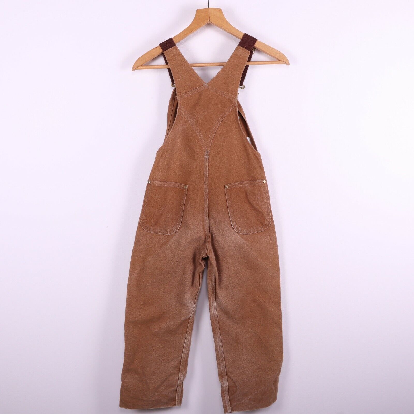 Carhartt Kids' Vintage Brown Overall Size M 90s