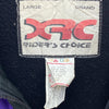 DRC Riders Choice Racing Full Zip Vintage Black Insulated Jacket Size L