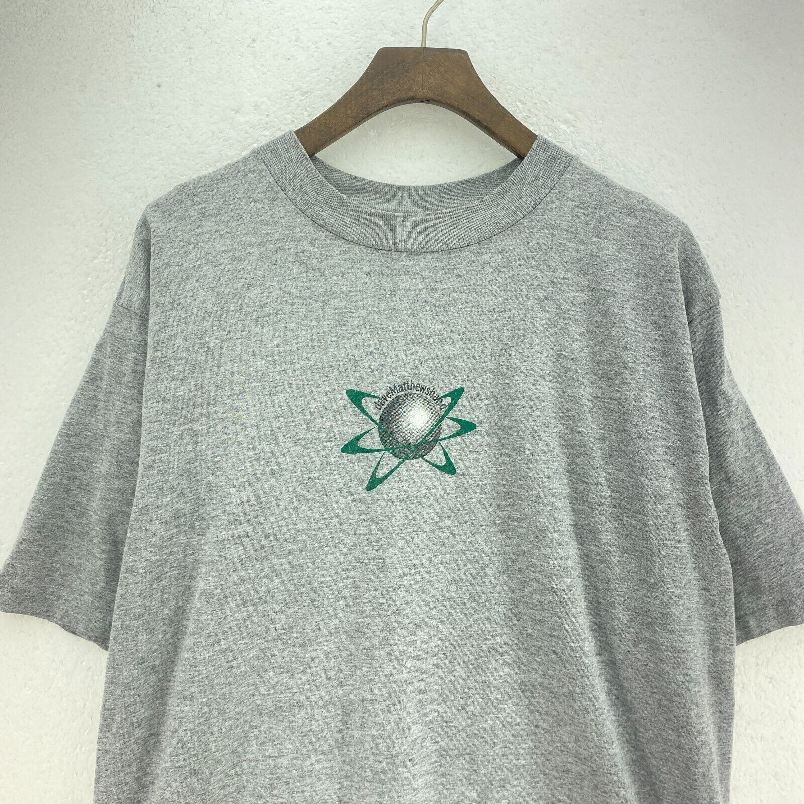 Dave Matthews Band Summer Tour 99 Gray T-shirt Size L Single Stitch Tee