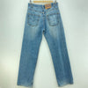 Levi's Strauss Blue Medium Wash Distressed Straight Leg Jeans Size 29 x 32