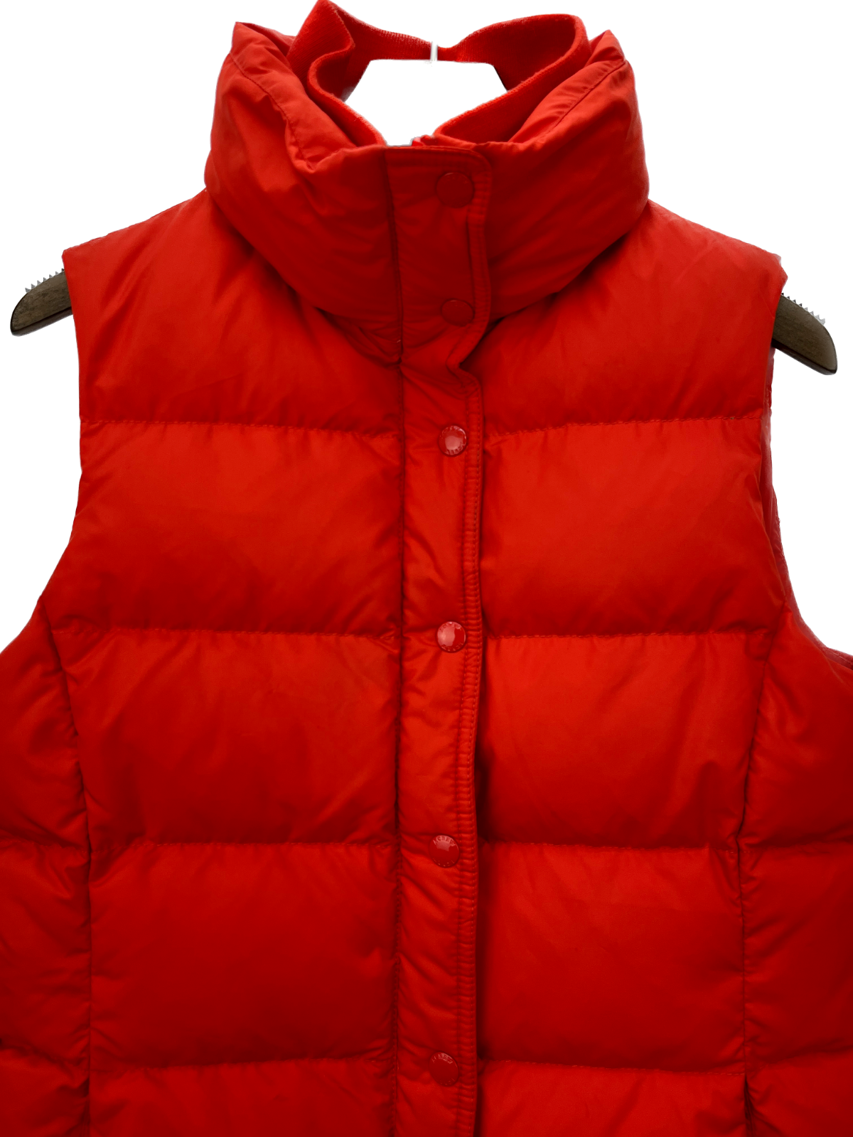 J.Crew Red Puffer Full Zip Vest Size XS