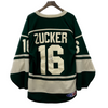 Jason Zucker #16 Minnesota Wild Signed Hockey Jersey Size S Green NHL