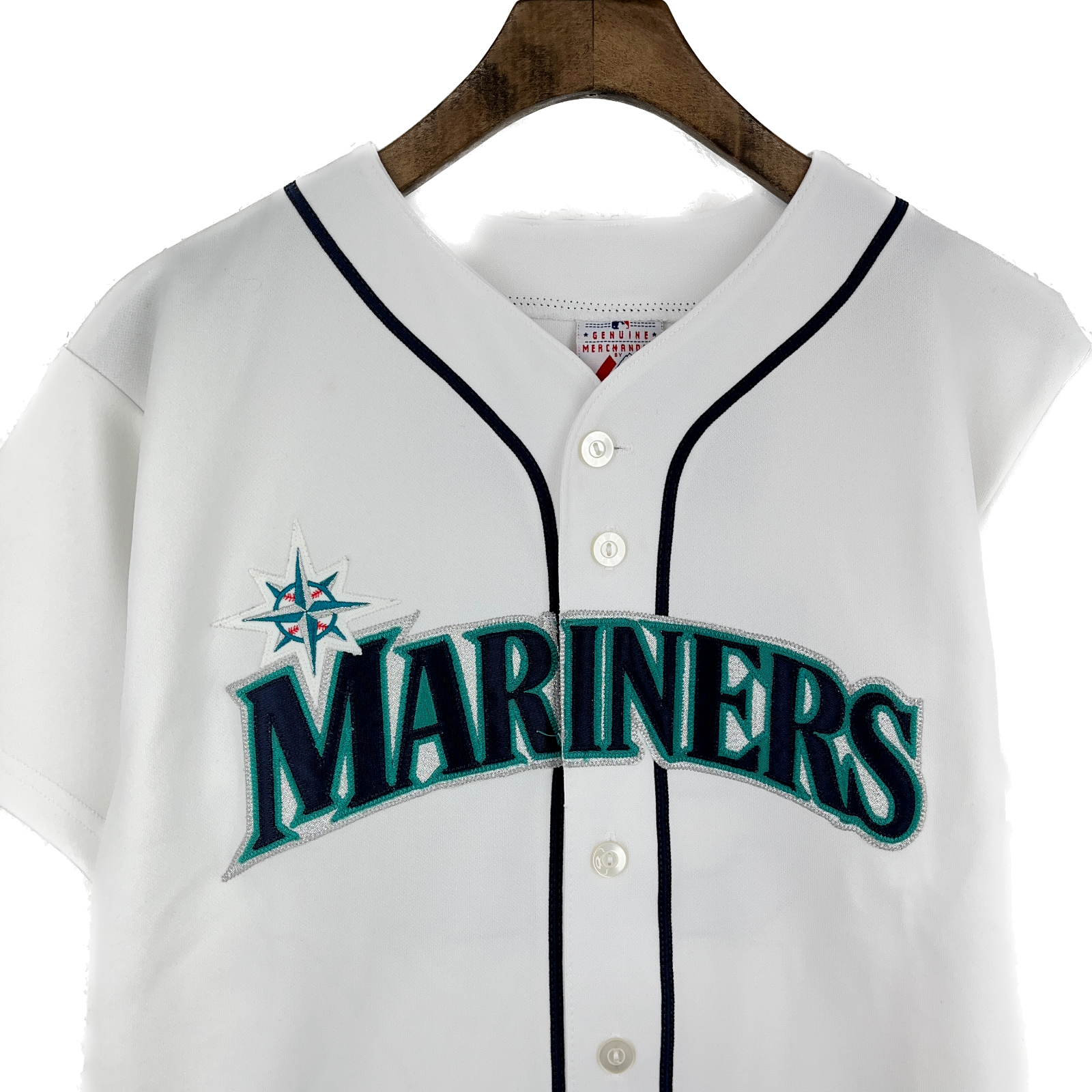 Seattle Mariners Ichiro Suzuki Authentic White Majestic Jersey MLB Kids XL USA