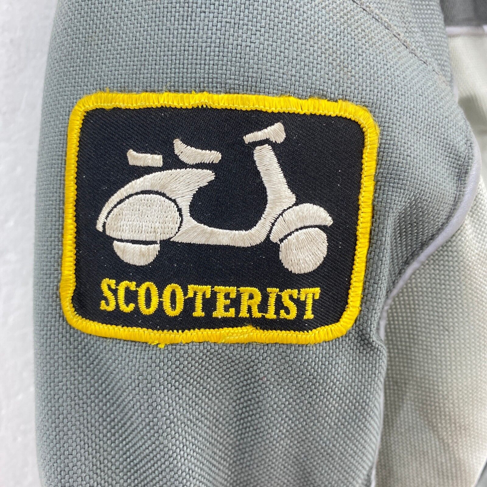 Corazzo Gray Motorcycle Biker Vespa Jacket Size S Scooterist and Moped