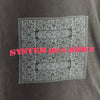 Vintage System Of A Down Band Tour l Print 2002 Black T-shirt Size M