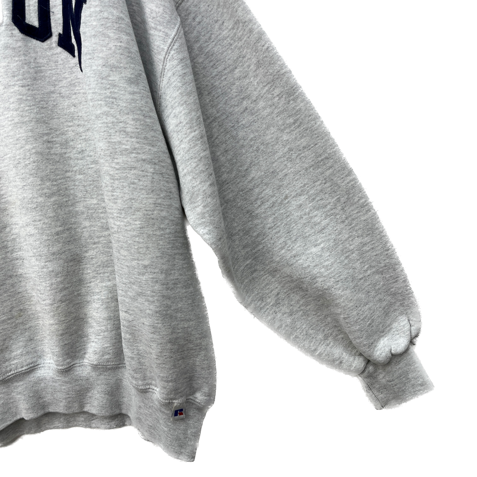 Hudson University Russell Athletic Vintage Sweatshirt Crewneck Size XL Gray 90s