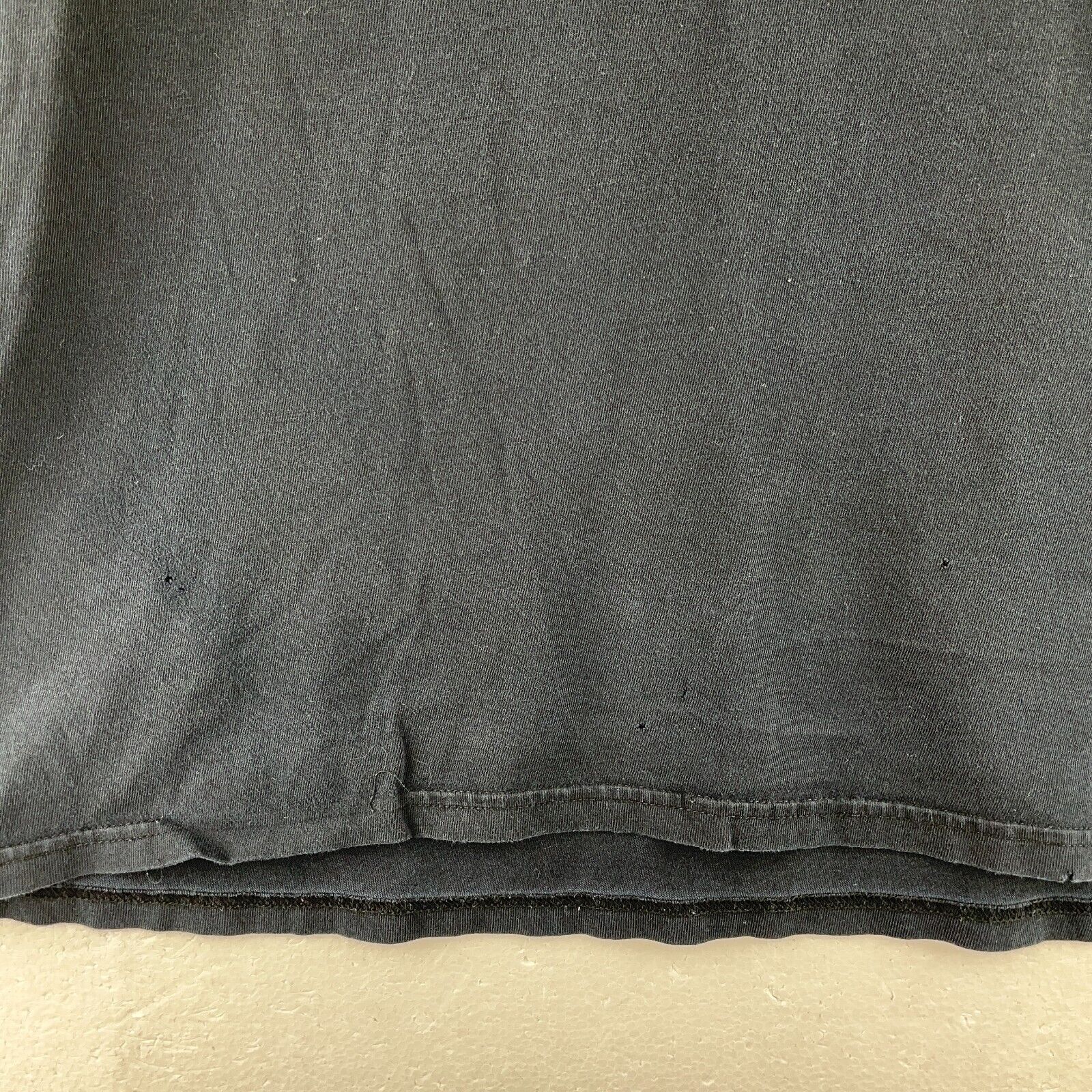 Harley Davidson Orlando Motorcycle Print Biker Spell Out Black T-Shirt Size L