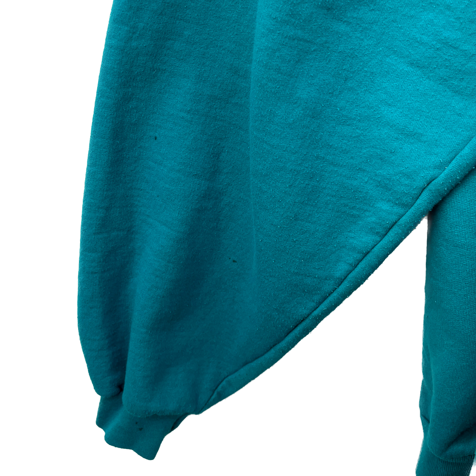 Nike Swoosh Logo Quarter Zip Pullover Blue Sweatshirt Size L