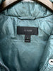J.Crew Green Full Zip Puffer Vest Size S