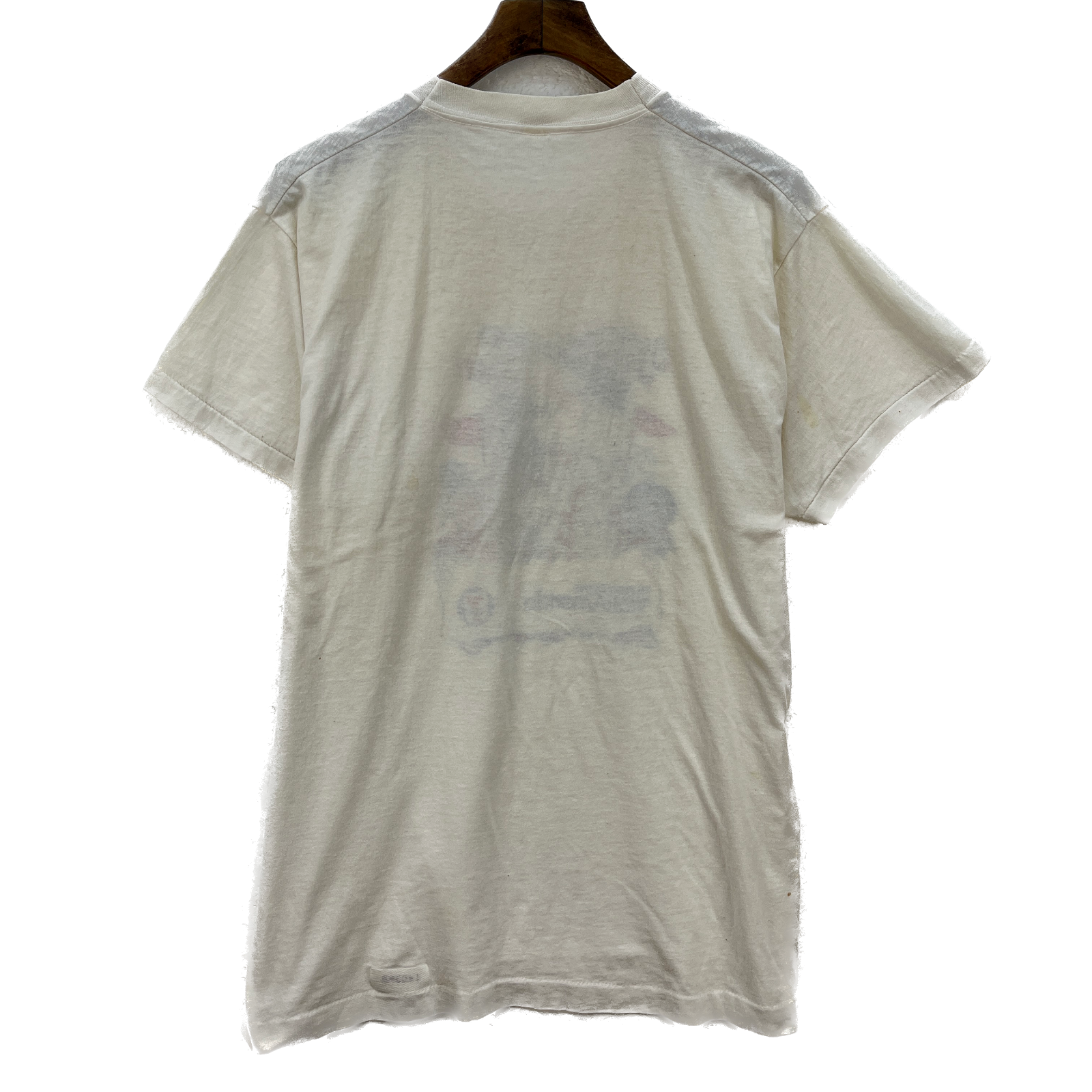 Come Join The America Fun Walk America Graphic Print White T-shirt Size XL