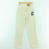 Levi's 512 Orange Tab White Denim Jeans Slim Fit Size 12 Women's