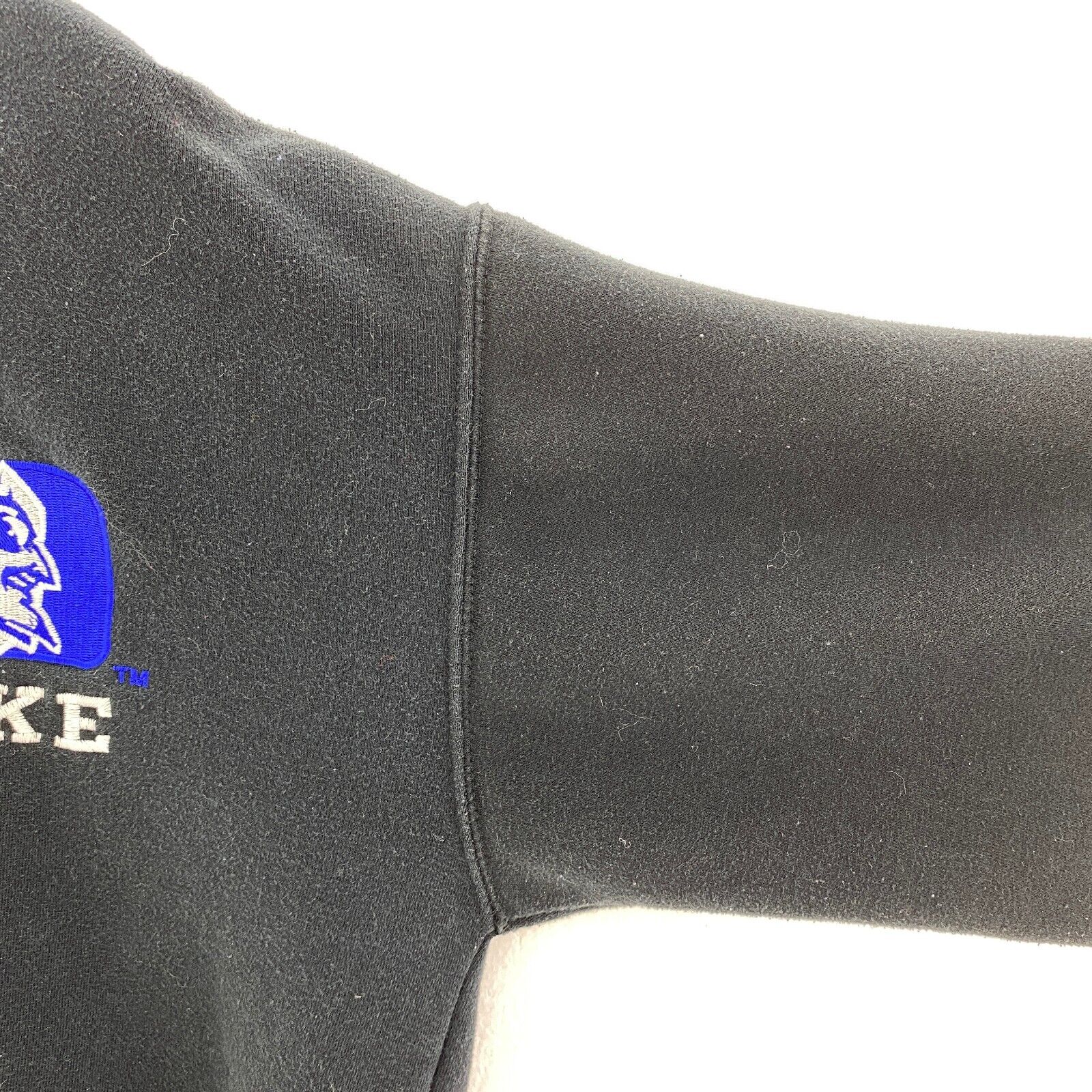 Duke Blue Devils Starter Basketball NCAA Black Vintage Pullover Hoodie Size L