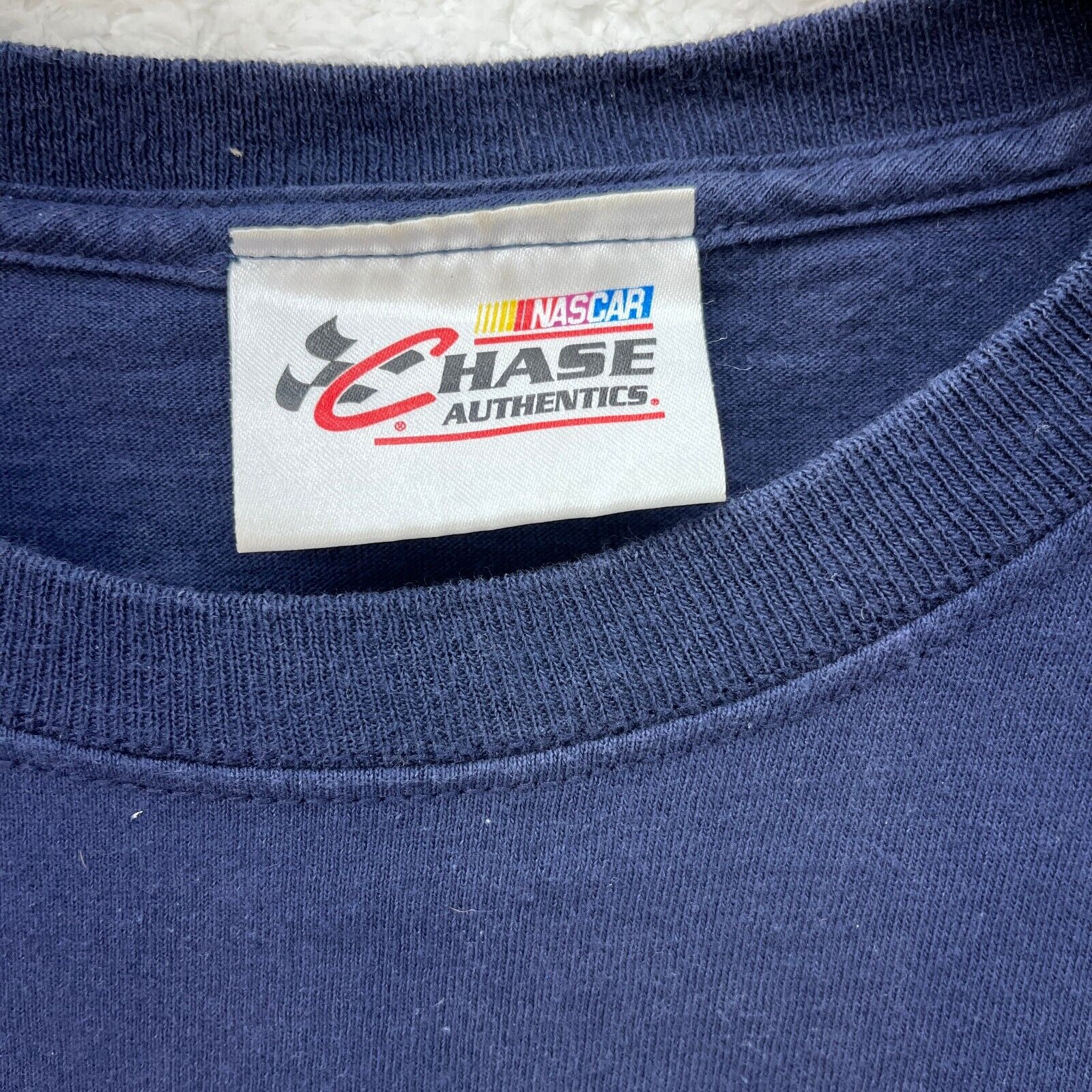 Darlington Raceway NASCAR Track 60 Years T-shirt Size M Blue Chase Authentics