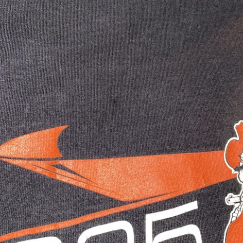 1995 Oklahoma State Cowboys NCAA Final Four Nutmeg Vintage T-shirt Size L Black