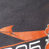 1995 Oklahoma State Cowboys NCAA Final Four Nutmeg Vintage T-shirt Size L Black