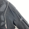 Cordura Motorcycle Racing Biker 3M Jacket Black Size M With Armor No Liner