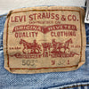 Levi's 505 Light Wash Blue Regular Fit Denim Shorts Size 32