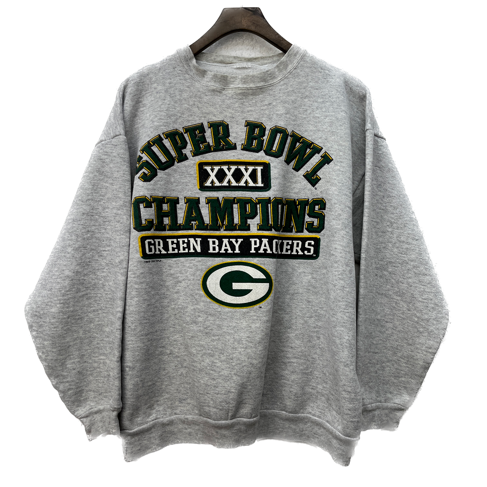 1997 Green Bay Packers Superbowl Champs Sweatshirt Size M Football NFL Crewneck