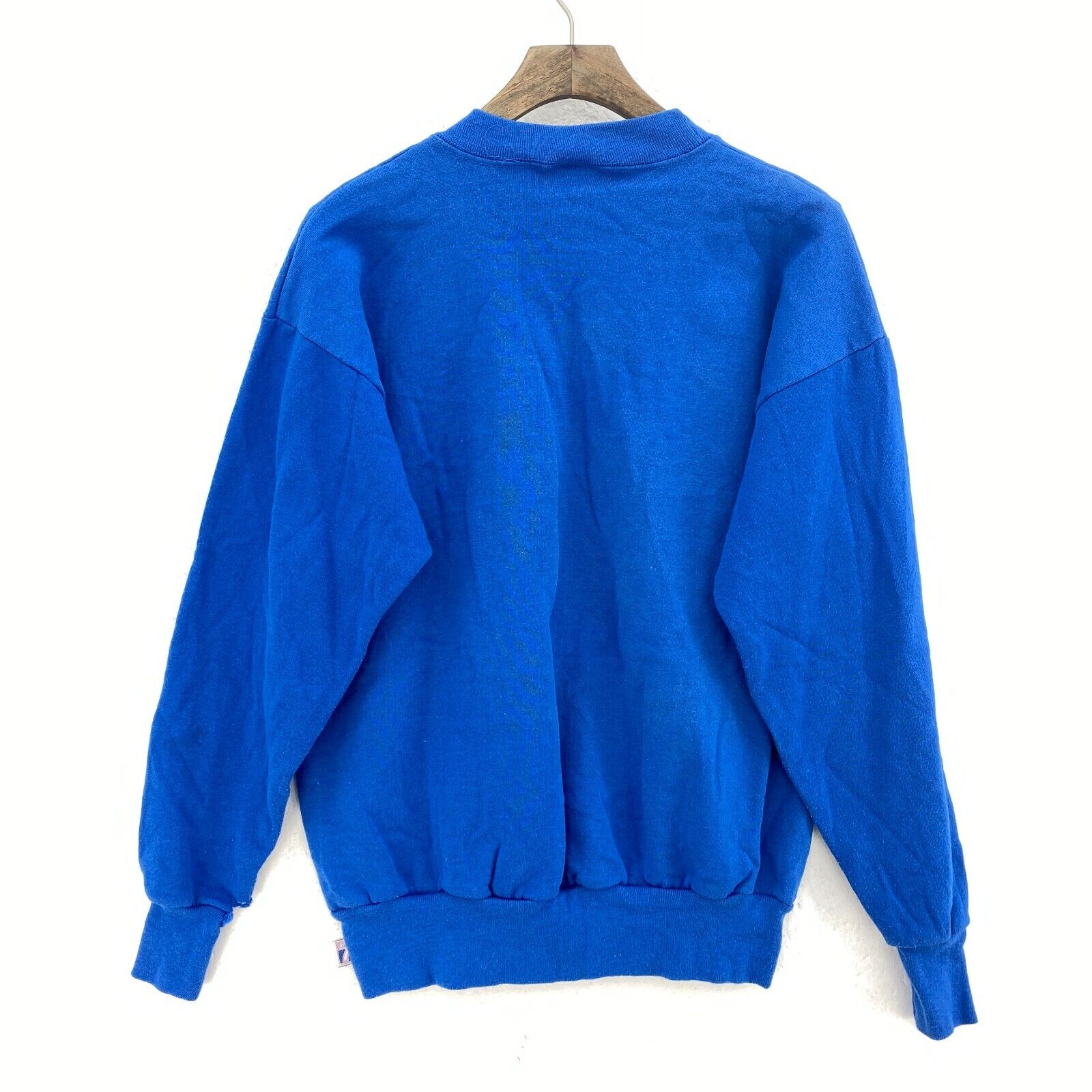 Logo 7 Minnesota Timberwolves NBA Logo Blue Sweatshirt Size M Crew Neck