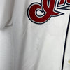 Vintage Cleveland Indians Trot Nixon #33 White Jersey Size L