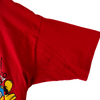 Disney Mickey Mouse El Raton Mikke Red T-shirt Single Stitch Size XL