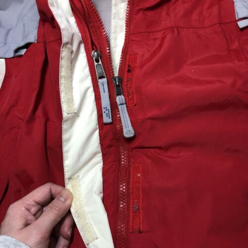 The North Face Women's Red Shell Jacket Size S Full Zip