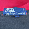 Polo By Ralph Lauren Collared Rugby Black And White Striped Polo T-shirt Size L