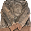 Danier Brown Leather Jacket Size M