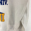 Lee North Carolina University Alumni White Sweatshirt Size XL Crewneck