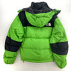 The North Face Insulated Green Hooded Jacket Size S Full Zip Up Gore Dryloft