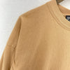Vintage Polo Ralph Lauren Logo Mustard Yellow Long Sleeve T-shirt Size M
