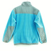 Girl's The North Face Blue Fleece Zip Pockets Jacket Size L Full Zip