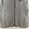 Vintage Patagonia Full Zip Heathered Gray Fleece Jacket Size XL