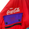 Enjoy Coca Cola Albertville 92 Olympic Full Zip Insulated Red Jacket Size L