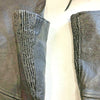 Motorcycle Chaps Leather Black Size 4XL Riding Biker 90s