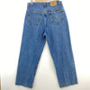 Levi's Orange Tab Dark Wash Blue Jeans Straight Size 32 x 28