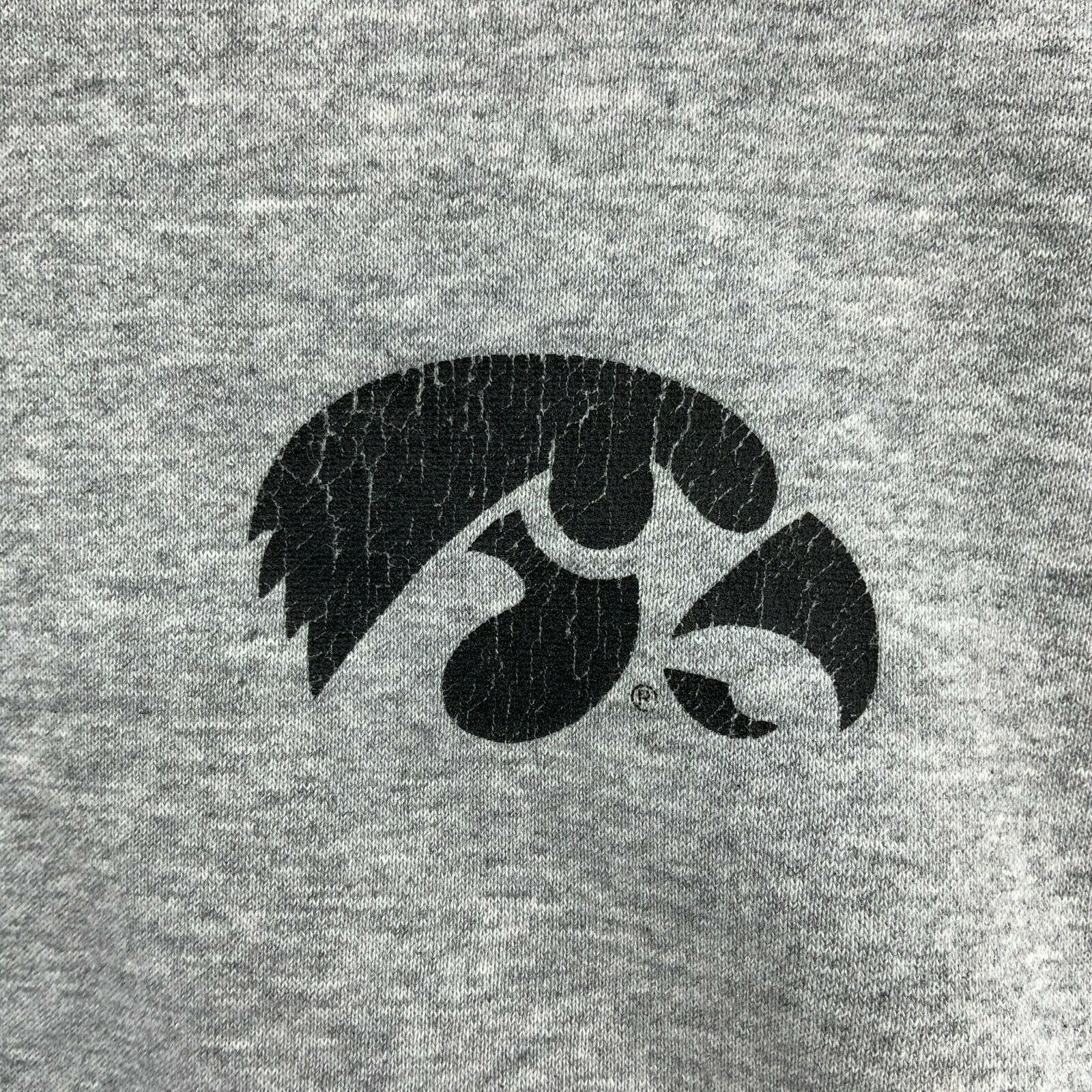 Nike Iowa Basketball Hoodie Gray Size M 90s