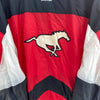 Vintage Starter Calgary Stampeders CFL Full Zip Red Track Jacket Size XL