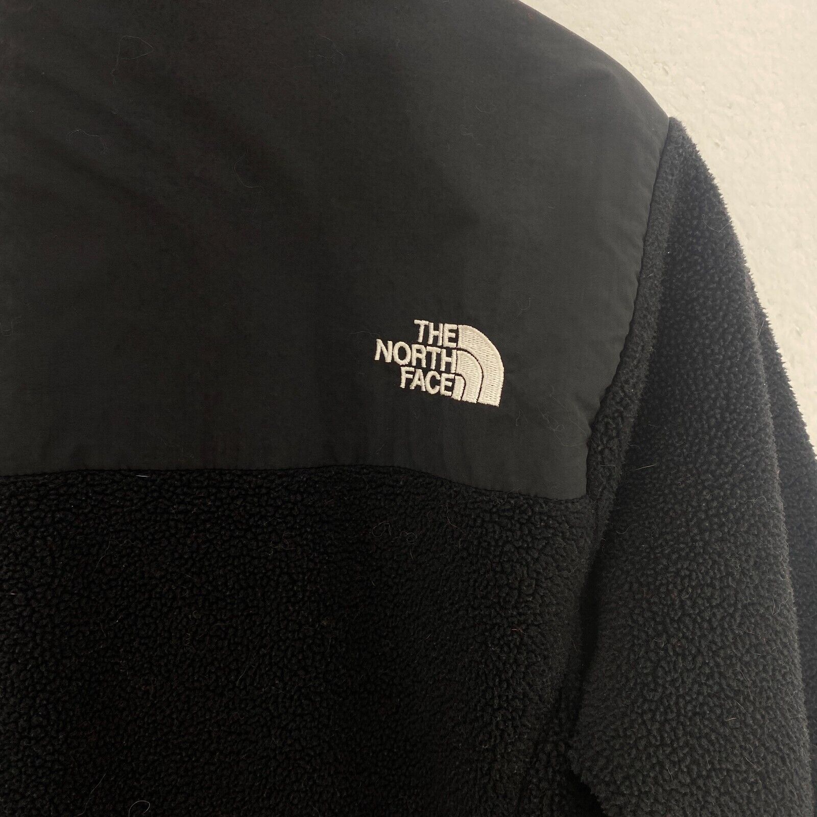 The North Face Women's Fleece Hooded Jacket Black Size S Full Zip