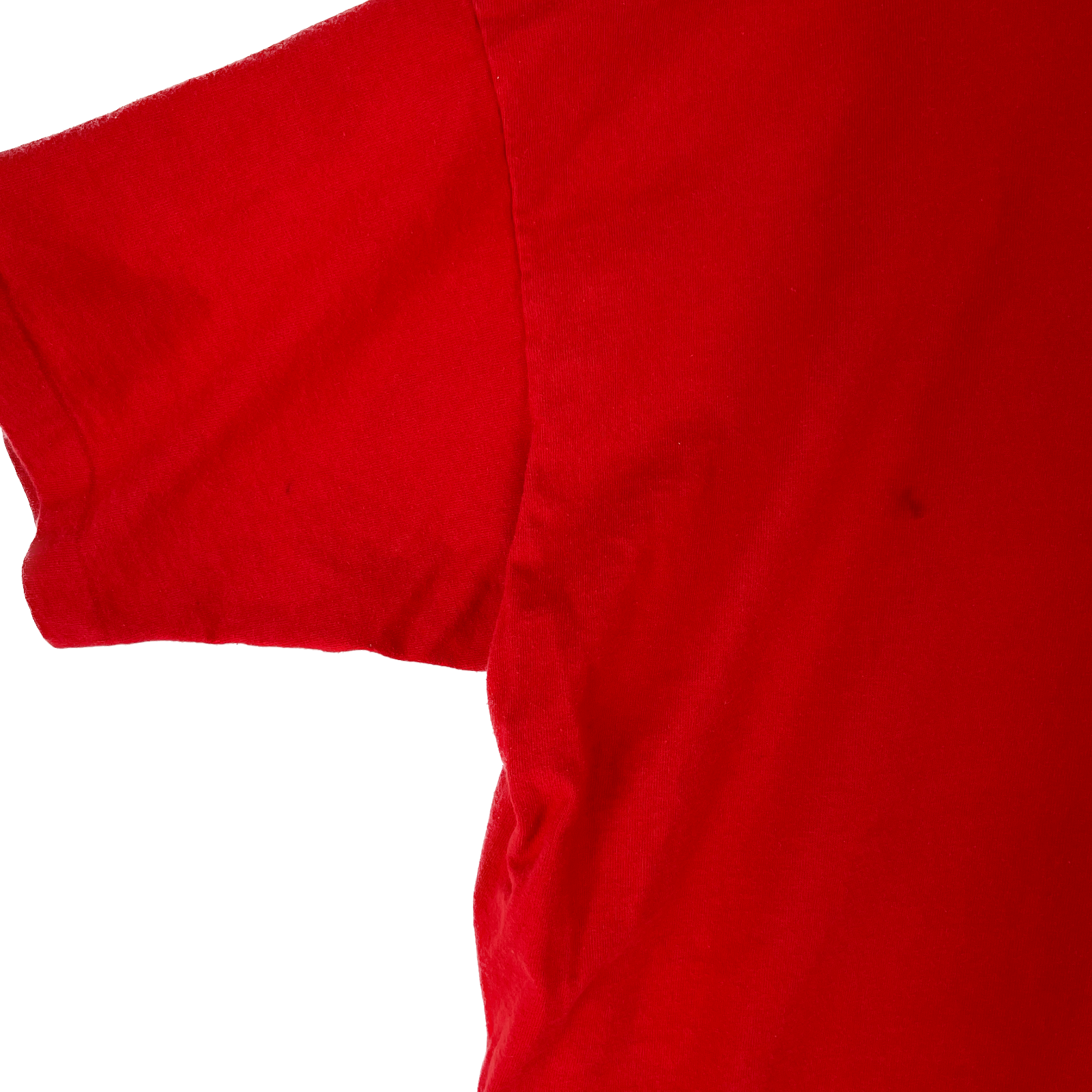 Disney Mickey Mouse El Raton Mikke Red T-shirt Single Stitch Size XL